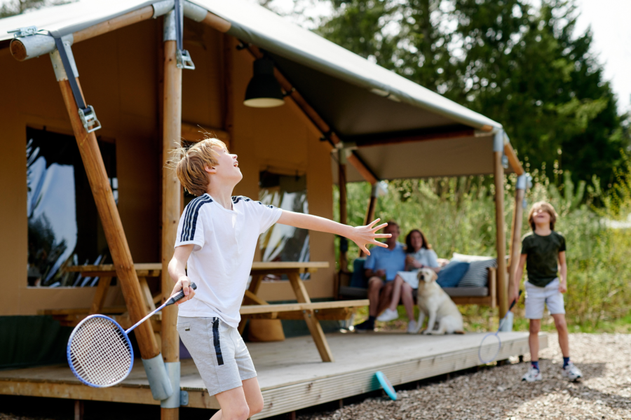 Glampingshoot with family Safari Cottage5